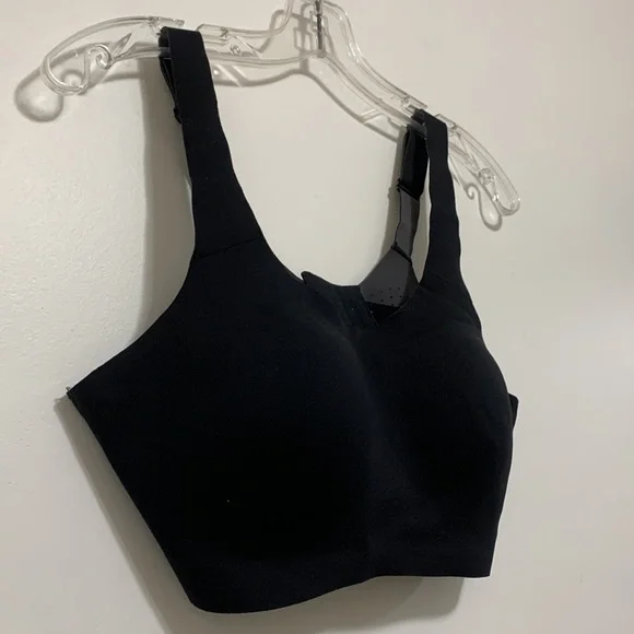 Title Nine Run It All Wireless Black Sports Bra - Picture 3 of 6